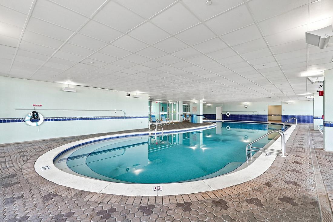 Heated indoor pool