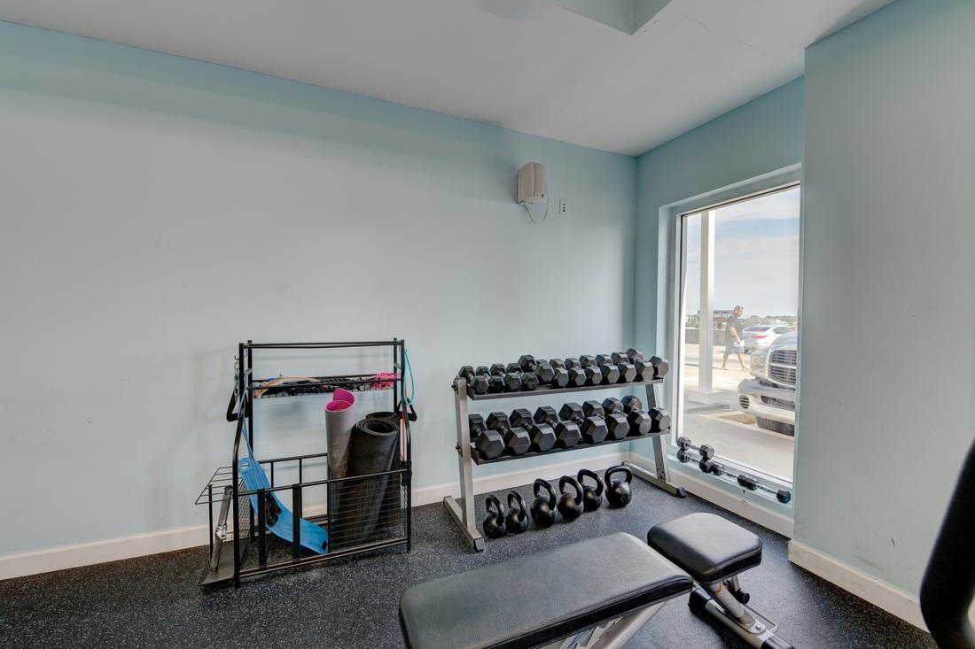 Free-weight area