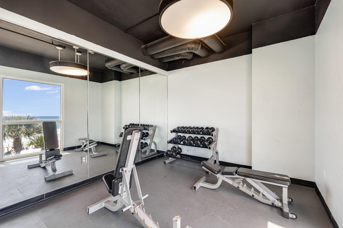Free-weight room