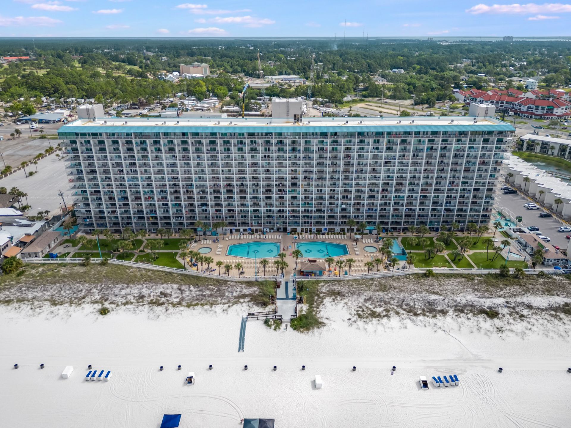 Summit Beach Resort pool and community
