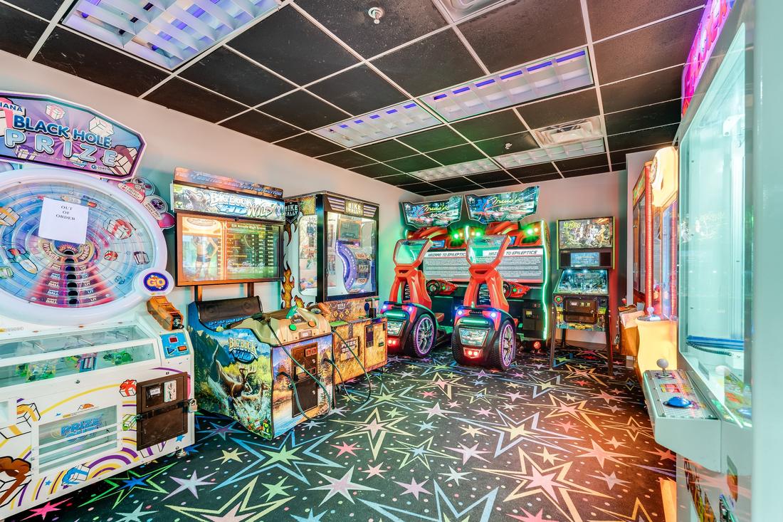 Arcade game room