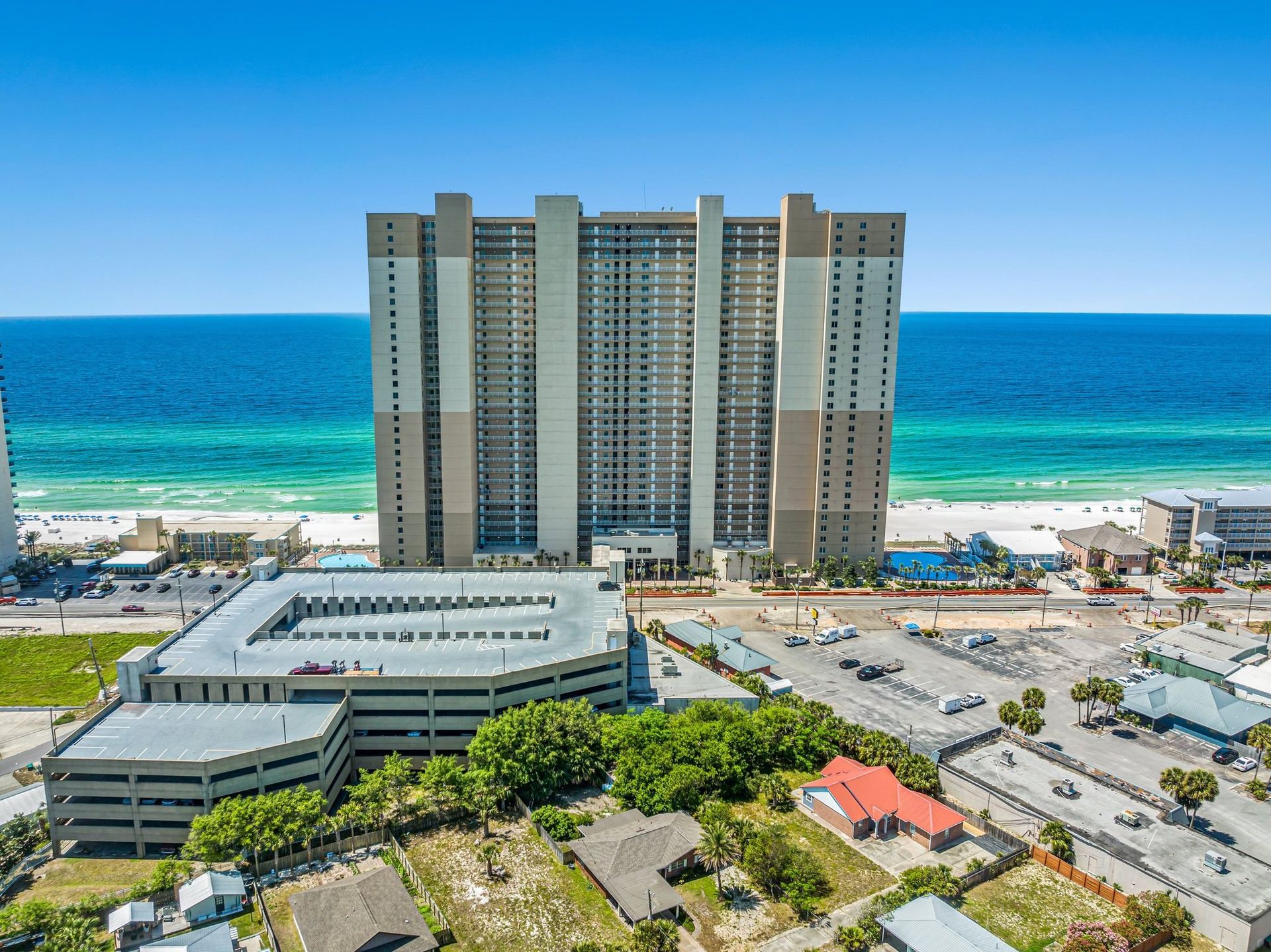 Tidewater Beach Resort pool and community